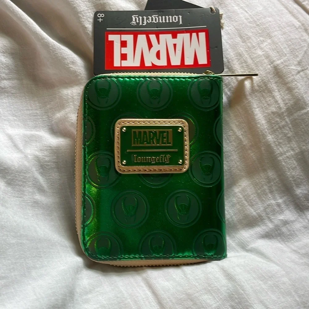 NWT Marvel Loungefly Loki Wallet